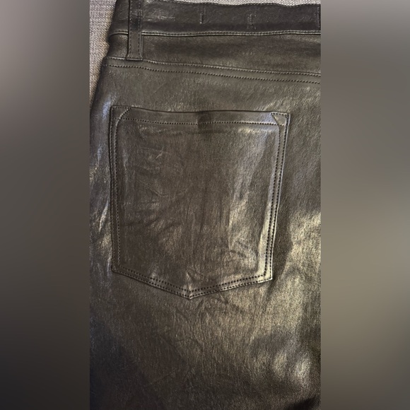 FRAME Leather Pants. NWT. Size 31. Black. - Picture 11 of 12